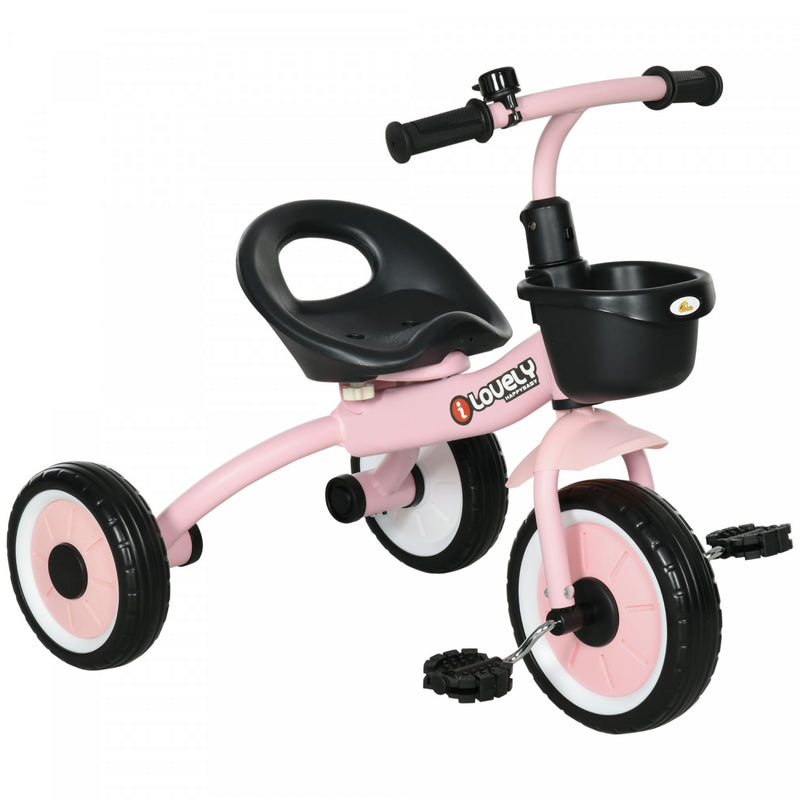 Qaba Tricycle For Toddler 2 5 Year Old Girls And Boys Toddler Bike. The Brick