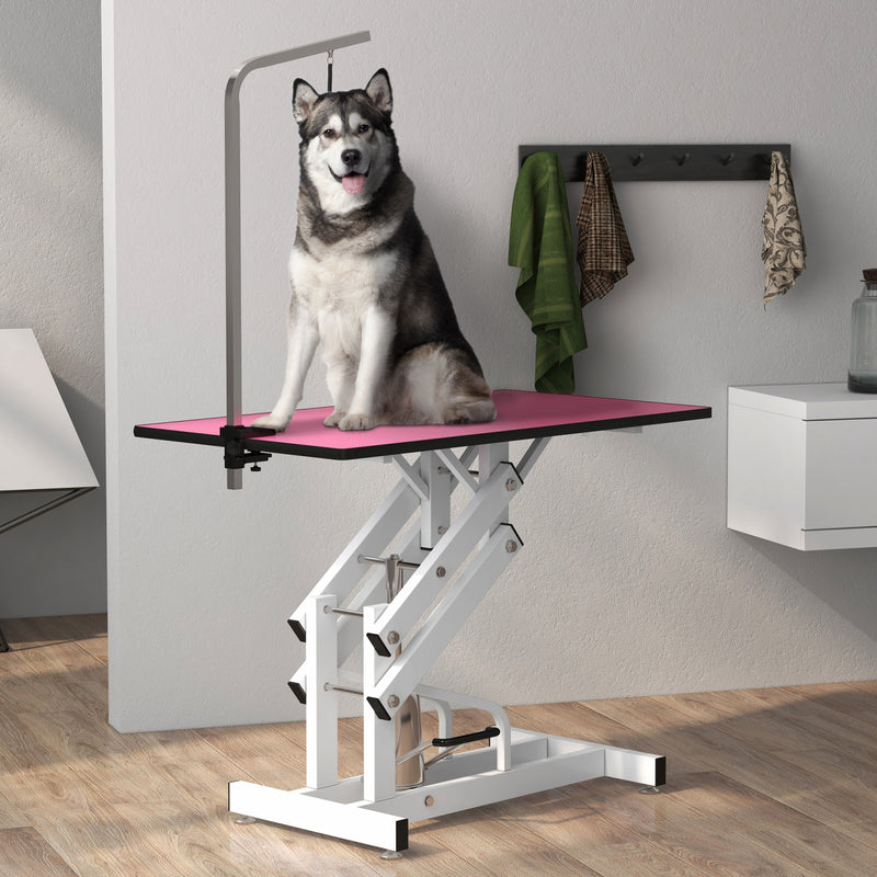 Pawhut Dog Grooming Table Deluxe Professional Pet Grooming Table F. The Brick