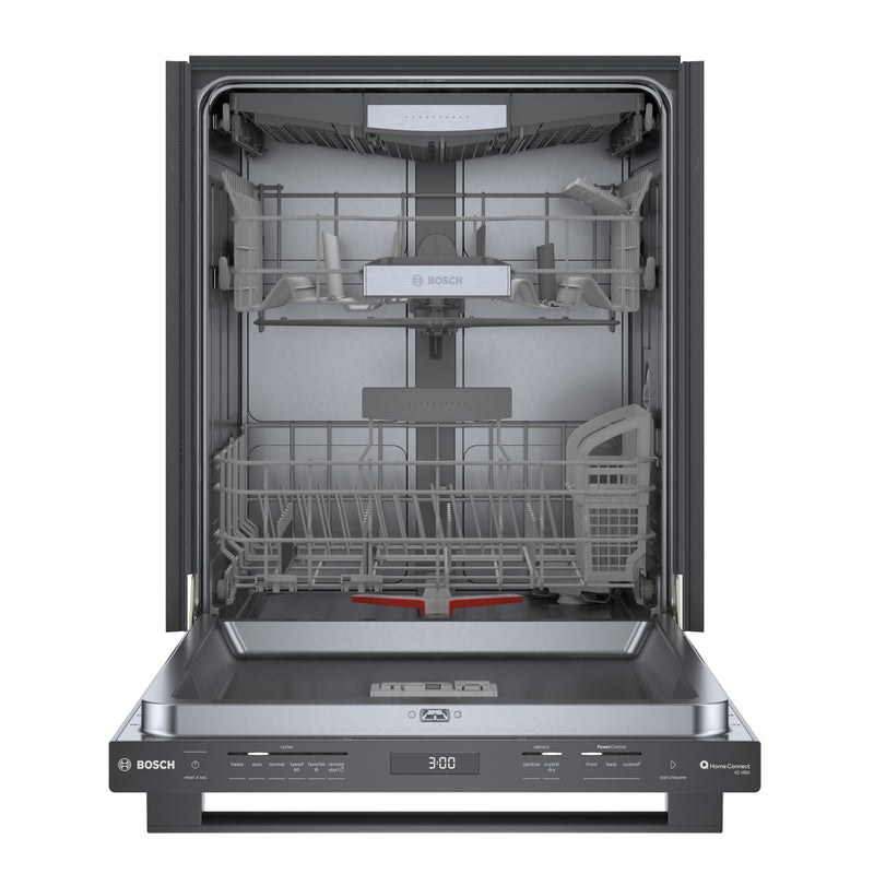 Bosch 800 Series Smart Dishwasher with CrystalDry and Third Rack