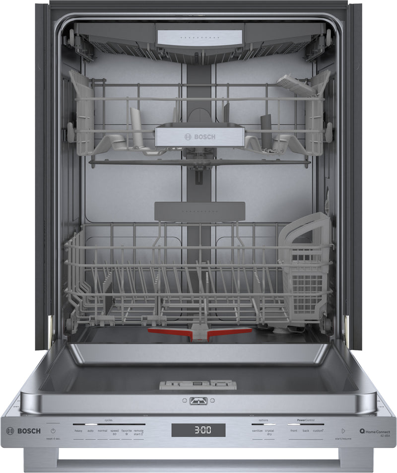 Bosch 800 Series Smart Dishwasher with CrystalDry and Third