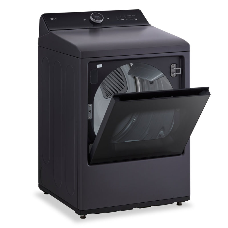 LG 7.3 Cu. Ft. Electric Dryer With Steam - Matte Black - DLEX8600BE ...