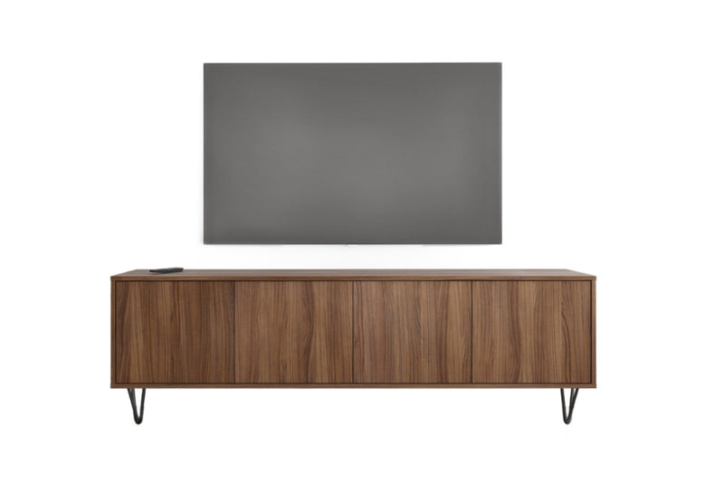 Noak TV Stand for TVs up to 72 - Walnut, MidinMod