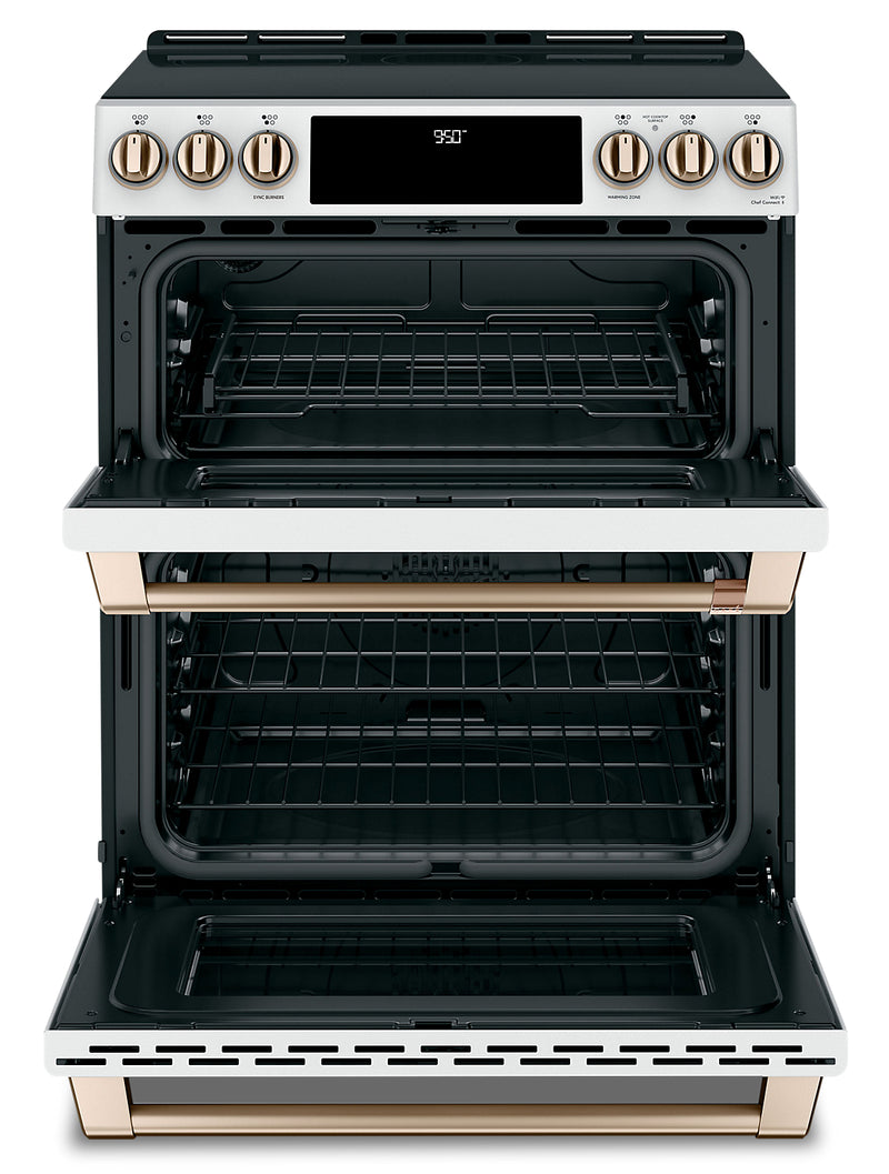 Ge induction on sale double oven