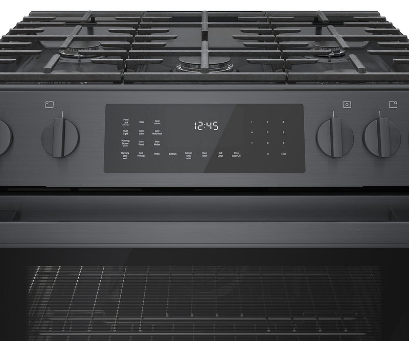 Bosch 4.8 Cu. Ft. 800 Series Slide In Gas Range HGI8046UC The