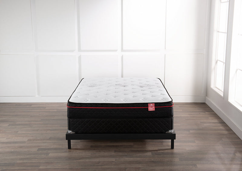 Springwall true north huron eurotop queen store mattress set