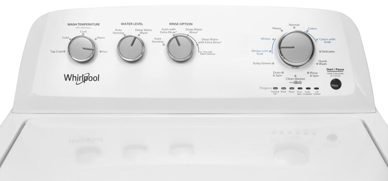 whirlpool 4.4 top load washer