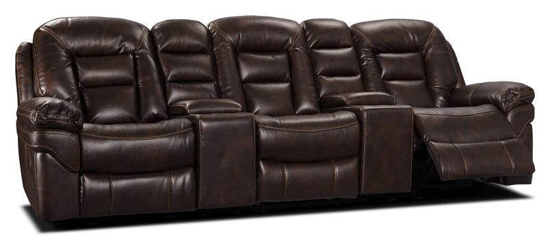 Brick discount recliner sofa