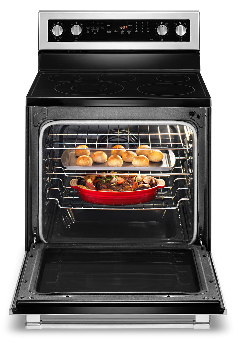 maytag electric stove with air fryer