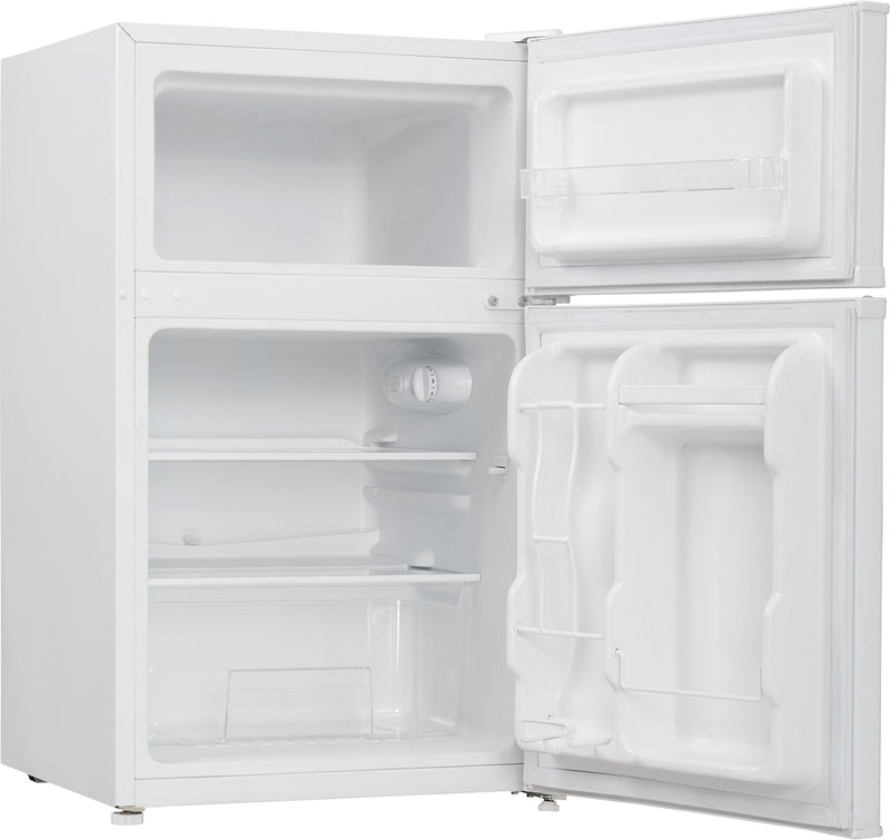 Danby DCR031B1WDD 19 3.10 Cu. Ft. Dual Door Compact Fridge with Fre