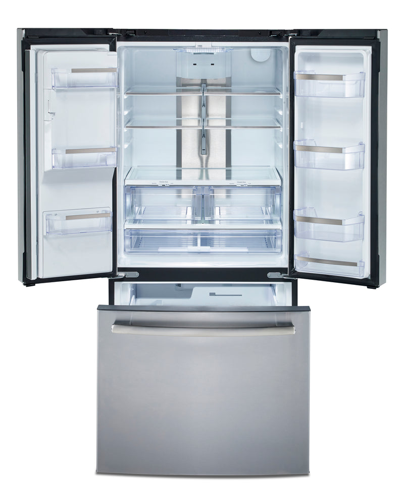 GE PFS22SISSS 22.2 cu. ft. French-Door Refrigerator with 4 Glass