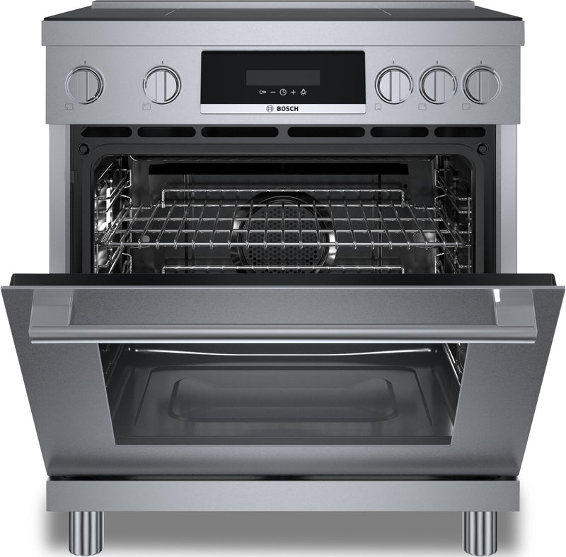 Bosch 800 Series 3.9 Cu. Ft. Electric Induction Range - HIS8055C