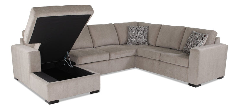 The brick izzy 4 store piece sectional