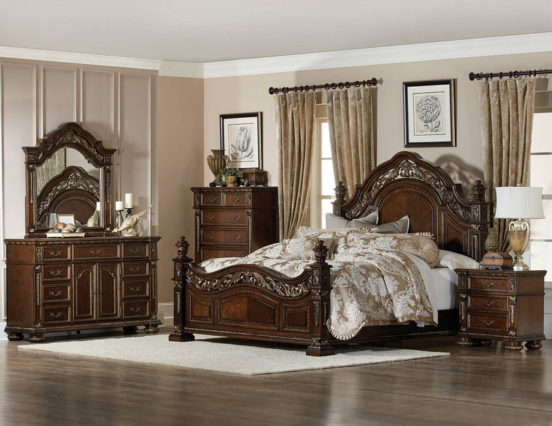 Brick king outlet bed set