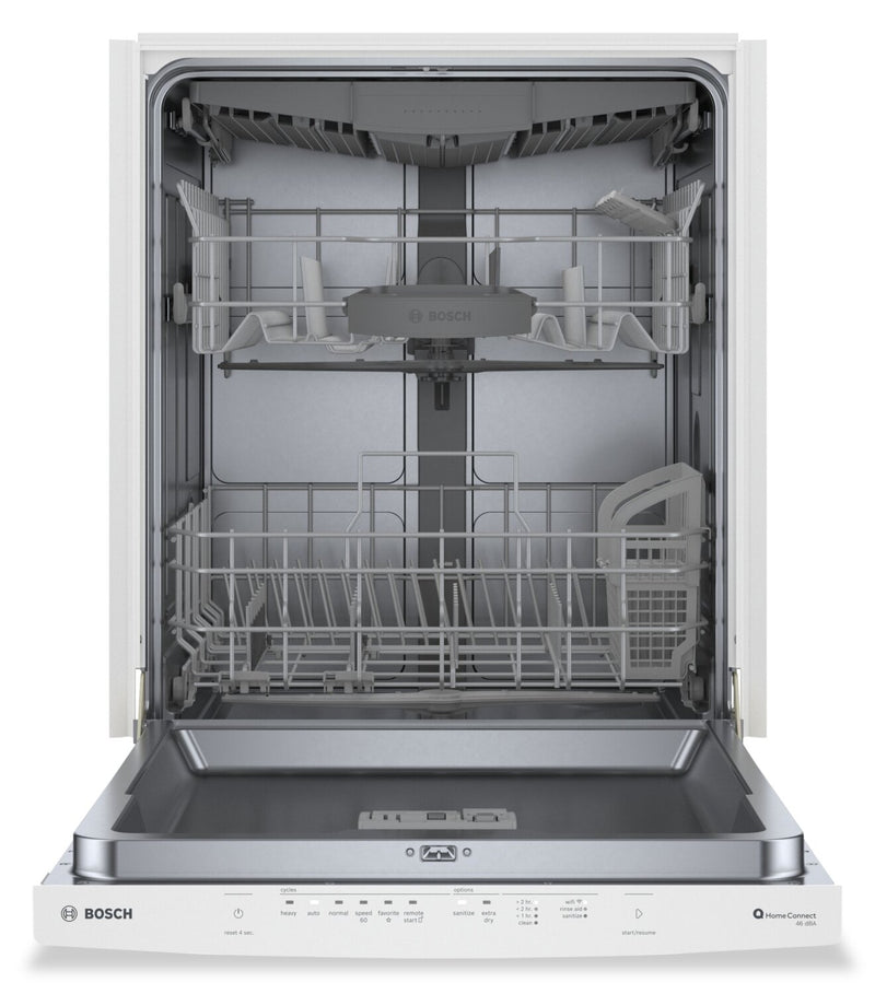 Bosch 300 Series Smart Dishwasher with PureDry and Third Rack