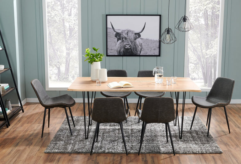 Kaia Accent Dining Chair - Grey