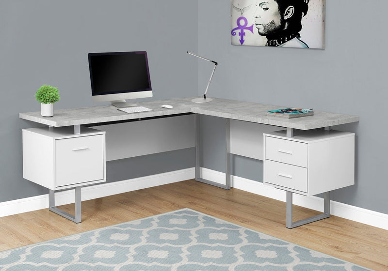 MICK reversible l-shaped desk