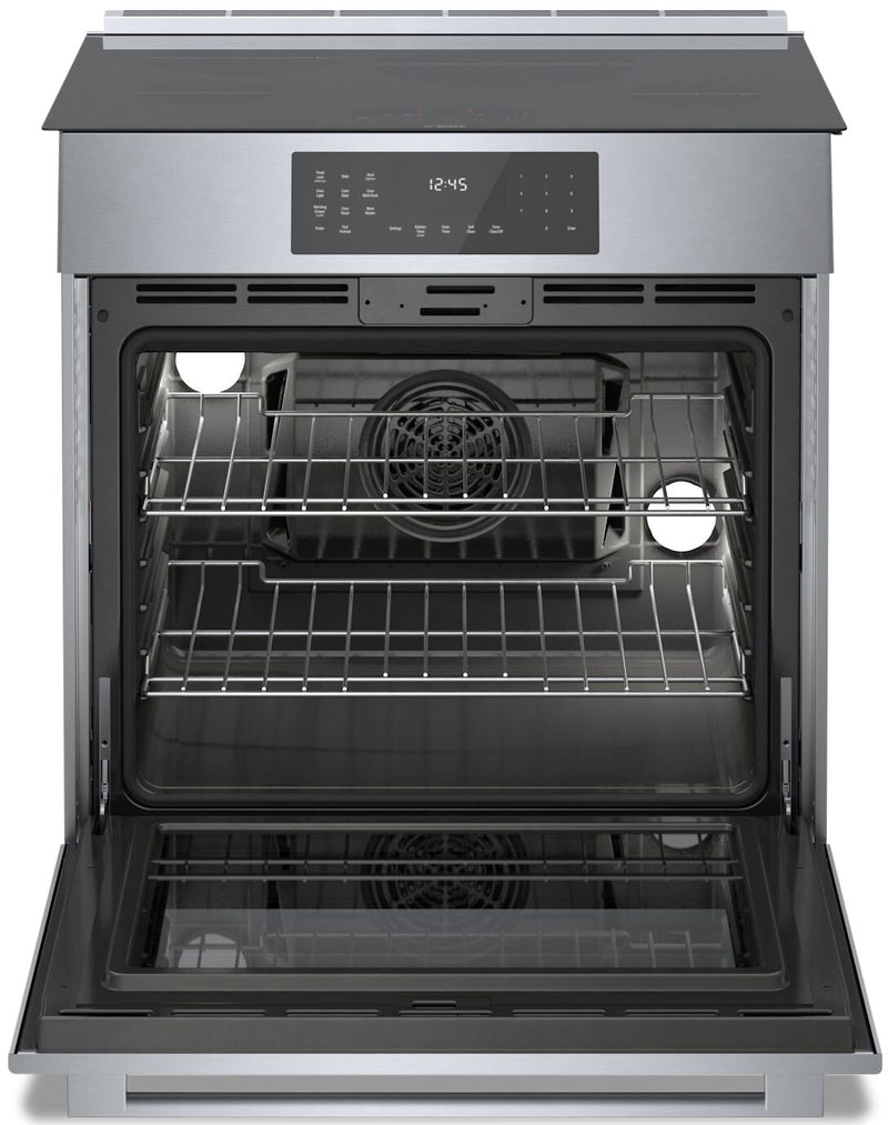 Bosch 4.6 Cu. Ft. 800 Series Electric Range with Induction Cooktop