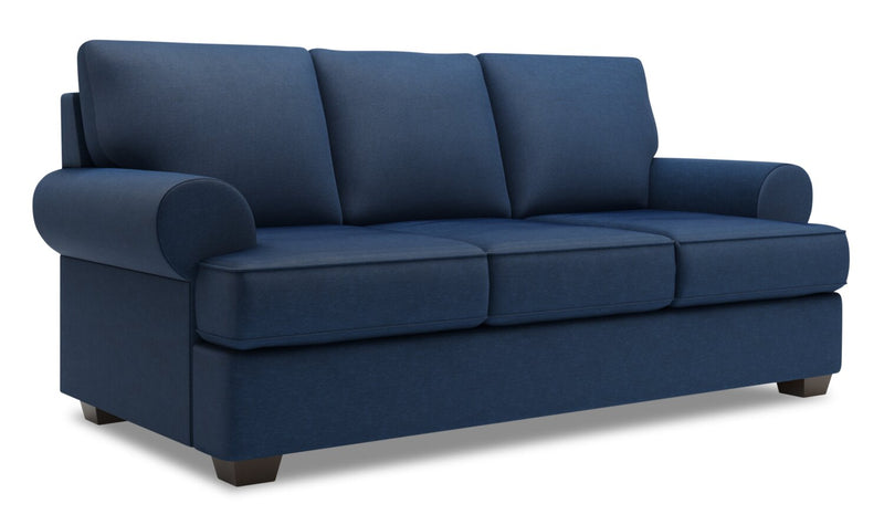 Drake Faux Suede Sleeper Sofa - Cement