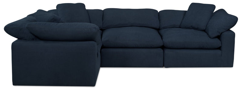 Dream navy modular 5 piece deals sectional