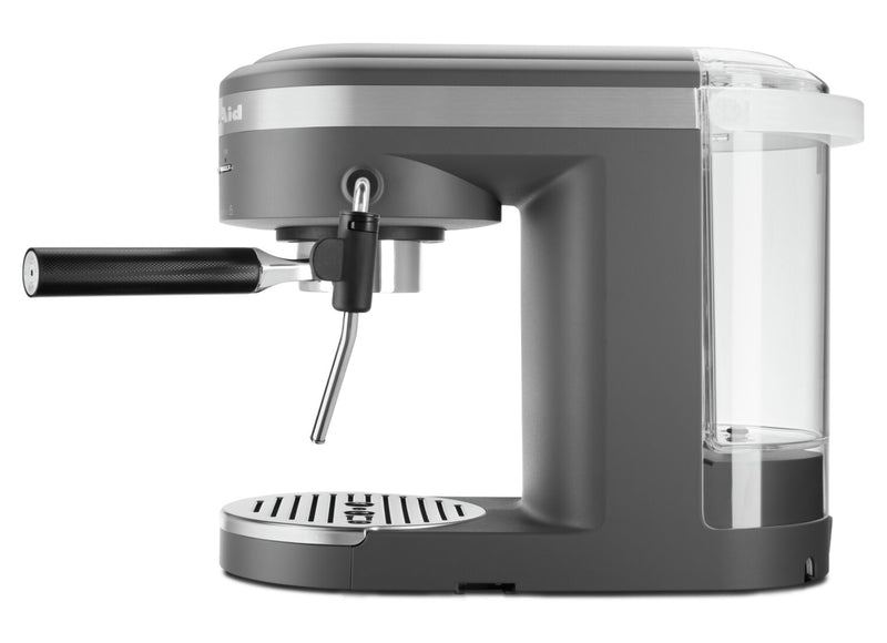 KitchenAid Semi-Automatic Espresso Machine and Automatic Milk Frother  Attachment - KES6404, Charcoal Grey - Yahoo Shopping