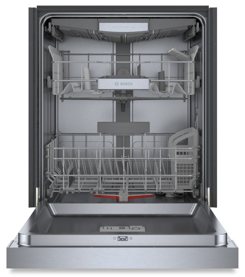 Bosch 800 Series Smart Dishwasher with CrystalDry and Third Rack