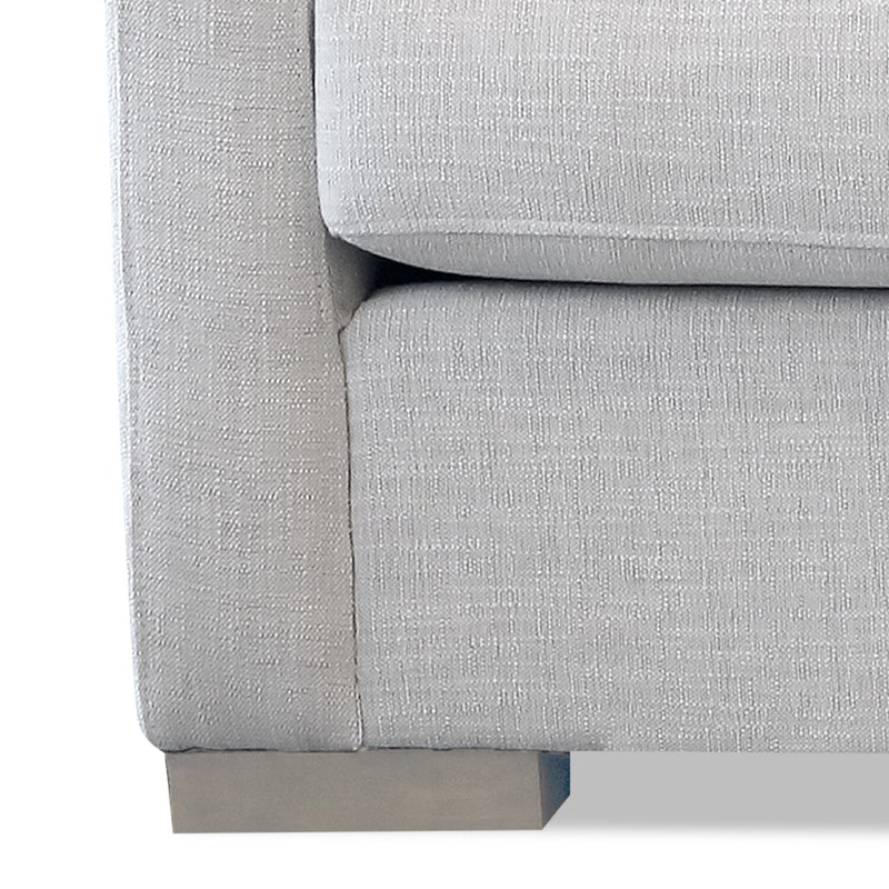 Austin Fabric Loveseat - Glacier