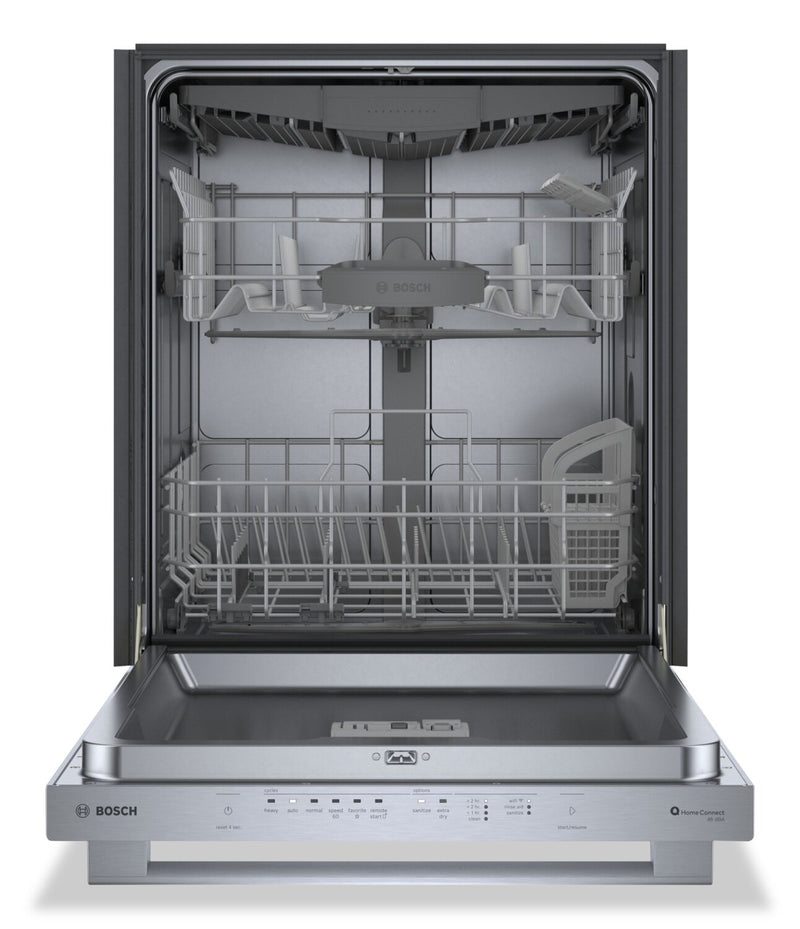 Bosch 300 Series Smart Dishwasher with PureDry and Third Rack