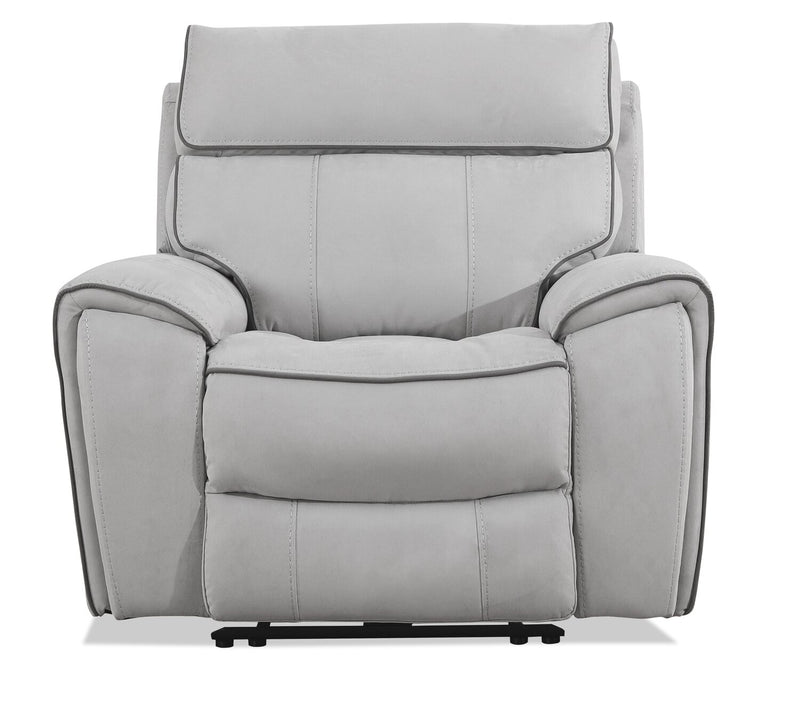 Newport black swivel recliner online and slanted ottoman