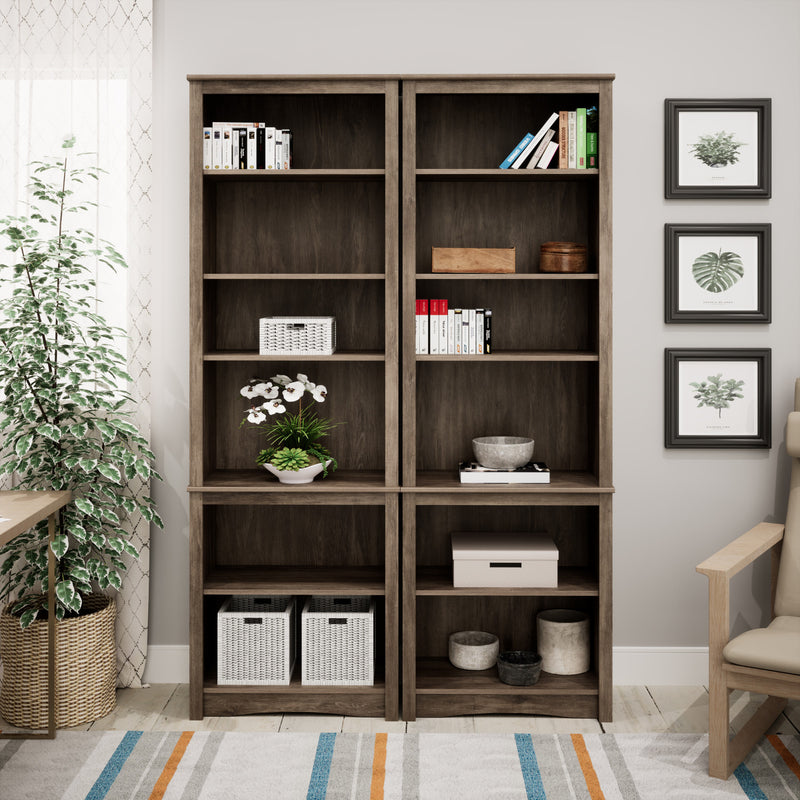 Tall Bookcase - Drifted Grey | The Brick