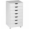 Vinsetto 7-drawer Vertical Filing Cabinet Office Storage Cabinet