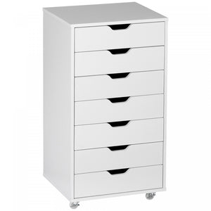 Vinsetto 7-drawer Vertical Filing Cabinet Office Storage Cabinet