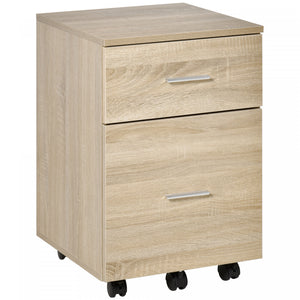 Vinsetto 2 Drawer Filing Cabinet With Hanging Rail