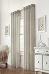 Habitat Limbourg Linen Light Filtering Grommet Curtain Panel - 52 x 95