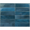 Smart Tiles Peel and Stick 4-Sheet 12 x 9 Backsplash - Morocco Agadir