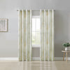 Habitat Lana Ivory Light Filtering Grommet Curtain Panel - 50 x 63