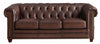 Hydeline Standwood Leather Sofa - Brown