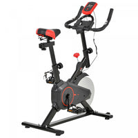 Soozier Upright Exercise Bike Indoor Bicycle Cardio Workout Cycling Machine Fitness Equipment For Ho