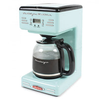 Nostalgia Retro 12-Cup Programmable Aqua Coffee Maker - RCOF12AQ