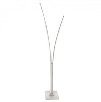 Dainolite Vincent Floor Lamp 34w Matte White White Silicone Diffuser