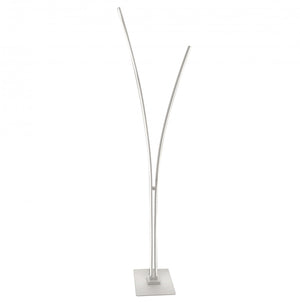 Dainolite Vincent Floor Lamp 34w Matte White White Silicone Diffuser