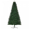 Homcom 8ft Artificial Christmas Tree With 1499 Branch Tips