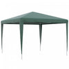 Outsunny 10x10ft Party Tent Portable Gazebo, Folding Garden Canopy Event Shelter Outdoor Sunshade Green