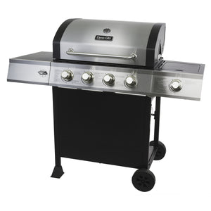 Dyna-Glo 4-Burner Open Cart Propane Gas Grill Barbecue - DGB495SDP-D