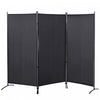 Homcom Double Hinged Room Divider, 3 Panel Privacy Screen