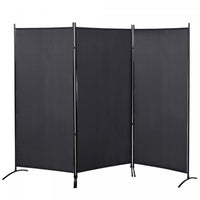 Homcom Double Hinged Room Divider, 3 Panel Privacy Screen