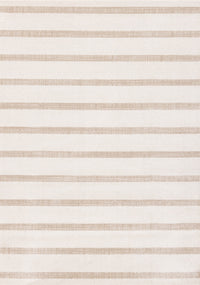 Covington Modern Neutral Striped Indoor Area Rug - 2'8