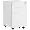 Vinsetto 3-drawer Vertical Filing Cabinet For Letter A4 Legal Size