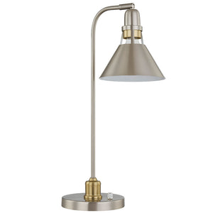 Brade Brushed Nickle Table Lamp