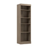 Bestar Pur 25 W Closet Organizer - Ash Grey