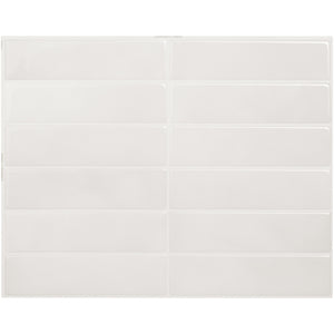 Smart Tiles Peel and Stick 4-Sheet 12 x 9 Backsplash - Morocco Essaouira